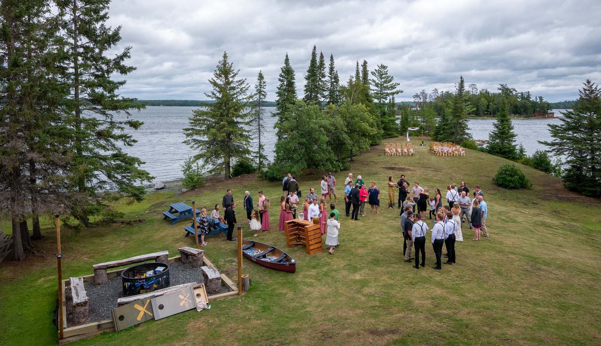 Weeding on Lake of the Woods