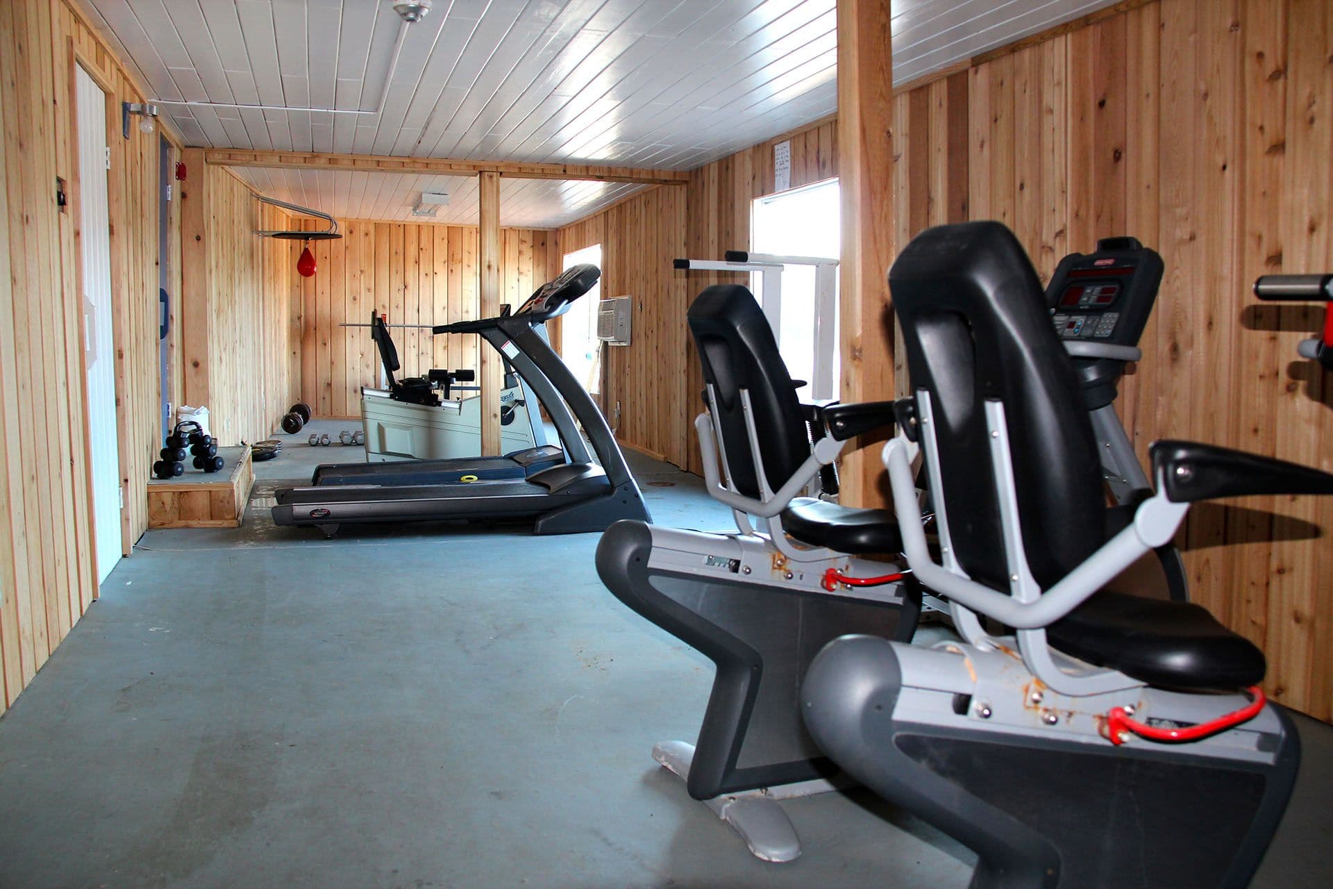 Gym at Totem Resort
